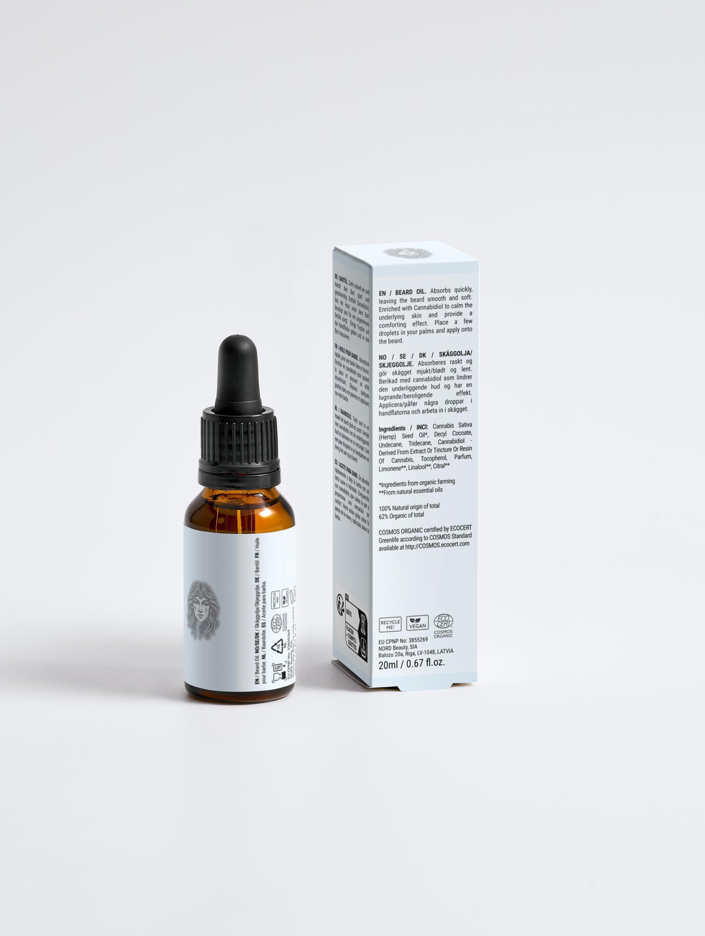 Olio ammorbidente per barba